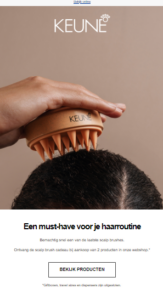 Keune nieuwsbrief Scalp Brush